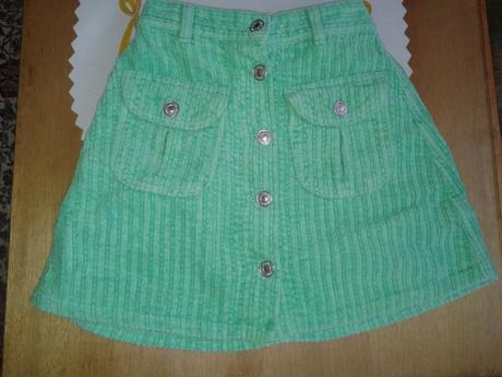 Zelená prechodná sukňa na 8 rokov, benetton,128