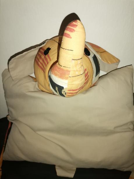 Detský vankúš slon, šírka (cm): 45,dĺžka (cm): 30