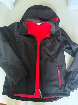 Softshelova bunda, h&m,164