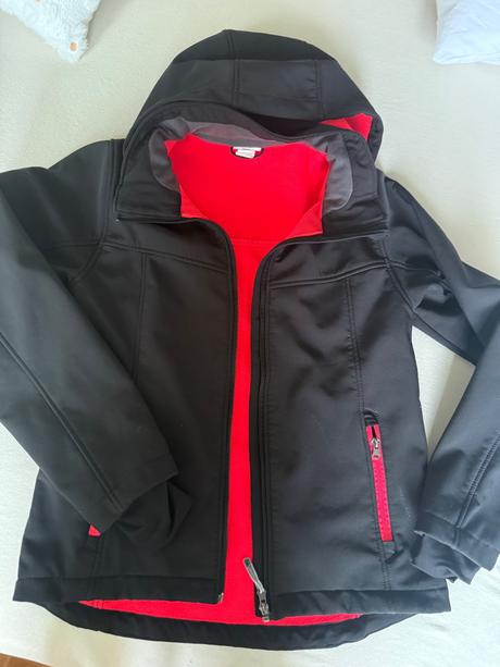 Softshelova bunda, h&m,164