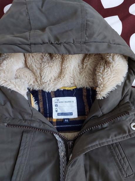Zimná bunda teplá, c&a,92