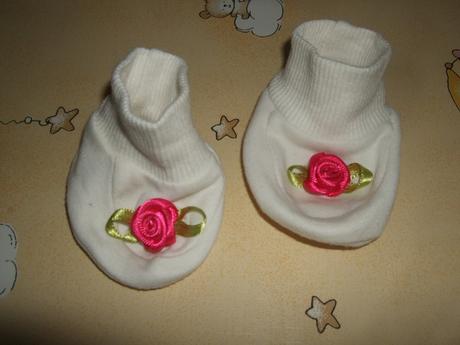 Bavlnené akože papučky, <17