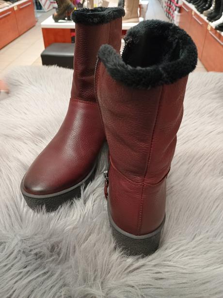 Dámske kožené čižmy 23221439 b, 36 / 37 / 38 / 39 / 40