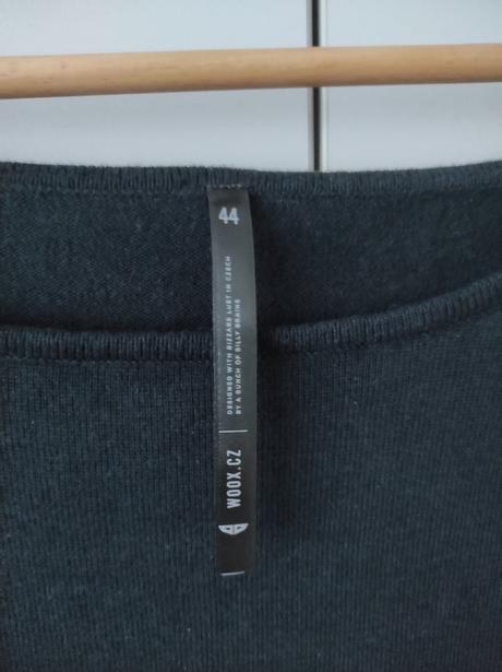 Woox dlhý pulóver s rolovacimi rukávmi 44, 44