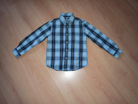 Košeľa modrosivá 116/122, palomino,116