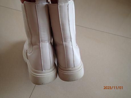 Béžové zimné čižmy, nelli blu,33