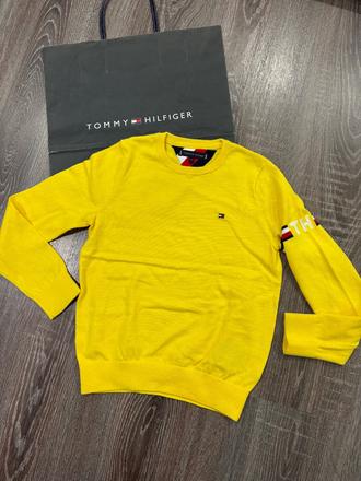 Tommy hilfiger frajersky svetrik č.116, tommy hilfiger,116