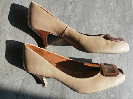 Kožené luxus béžové lakovky hispanitas,v39,vd25cm, 39
