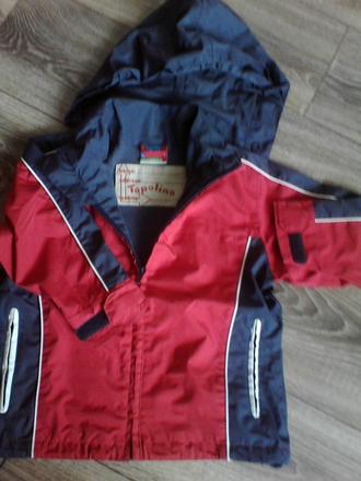 Vetrovočka červeno modrá., topolino,98