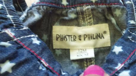 Hviezdičkové denim šatky phister&philina, 80