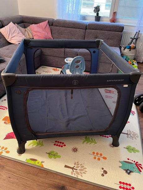 Ohrádka hauck sleep n play sq set, šírka (cm): 90,dĺžka (cm): 90