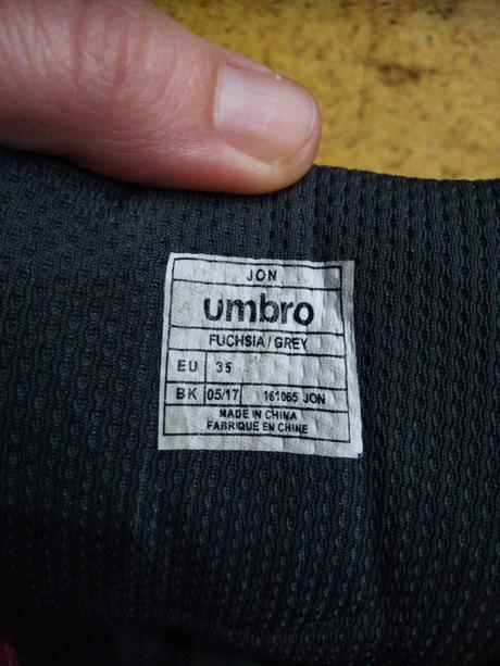 Celoročná obuv, umbro,35
