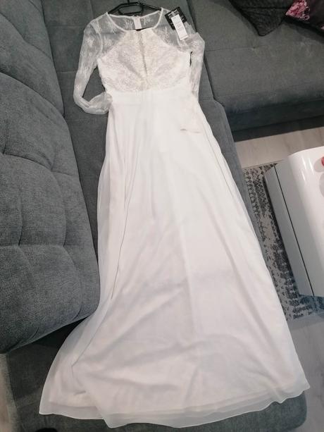 Spolocenske,. svadobne saty, adams,xs