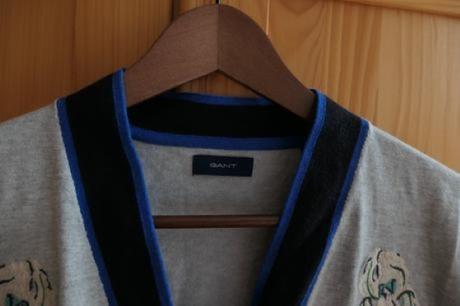 Gant luxusna vysivana krasna, kvalitna vesta l/xl, gant,l