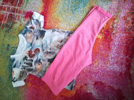 Tričko +tepláky, 86