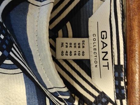 Gant luxusna, satenova tunika/top l, gant,40