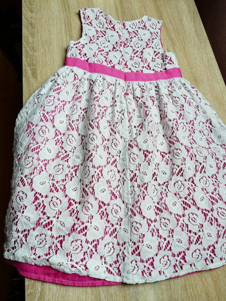 Čipkované šaty, bonprix,128