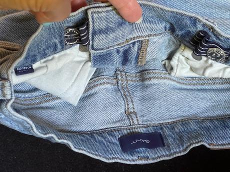 Riflové šortky gant, gant,122