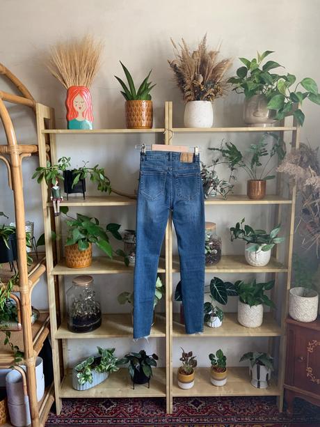 Pull bear rifle s vysokým pasom xxs xs, pull&bear,xs