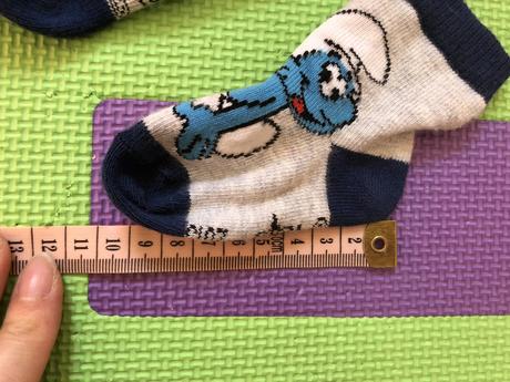 Šmolko nenosené ponožky, h&m,18