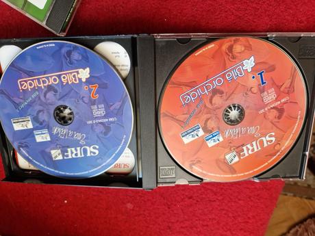 Cd cko trojkusova seria biela orchidea,