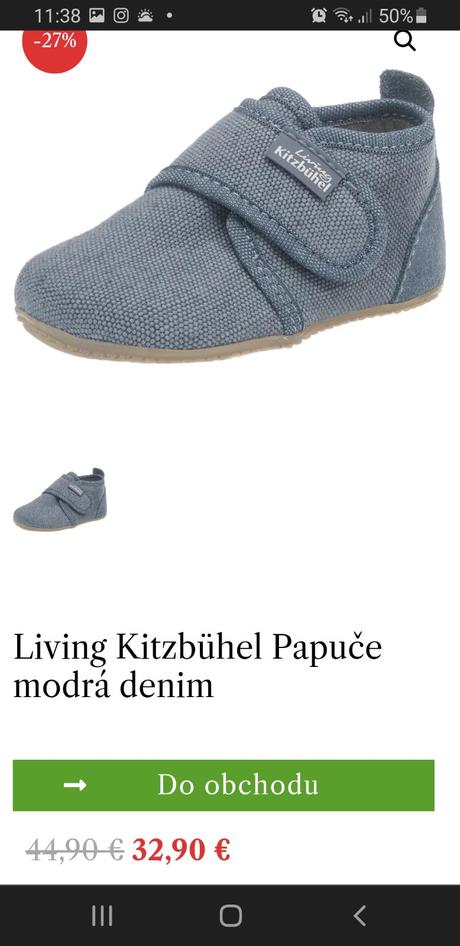 Kitzbühel platené topánočky nové, 23