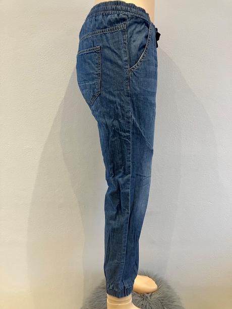 Dievčenské rifle tmavomodré lindex (164), lindex,164