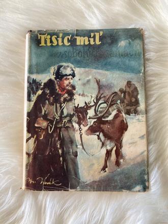 V sobích saniach po sibírii o. hansen (1945), 