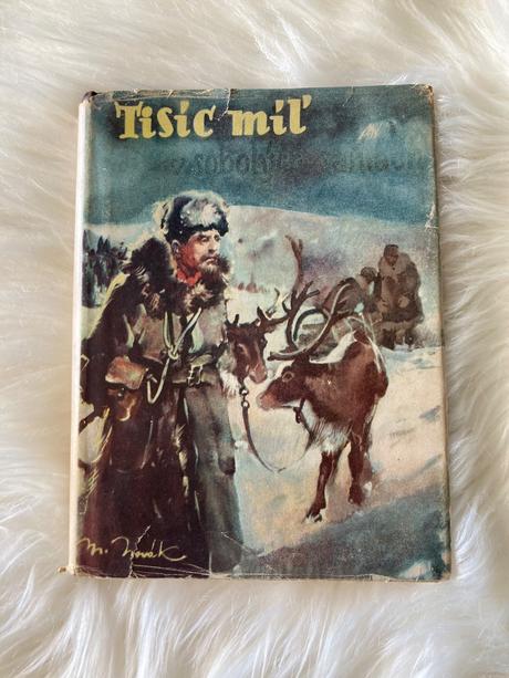 V sobích saniach po sibírii o. hansen (1945), 