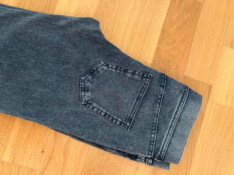 Elastické riflové nohavice, h&m,158