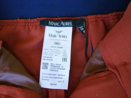 Dámske nohavice marc aurel, veľ. 38, 38