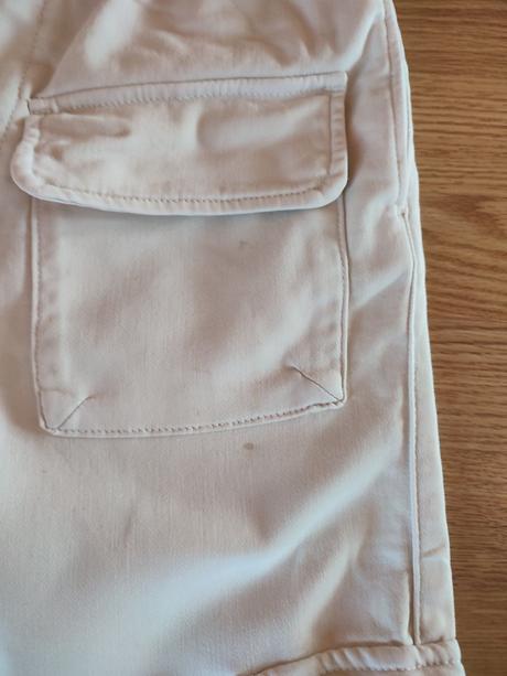 Biele nohavice zara m, zara,m