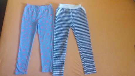 2 ks - jeginsy a elasticke rifle s kvietkami, lupilu,122