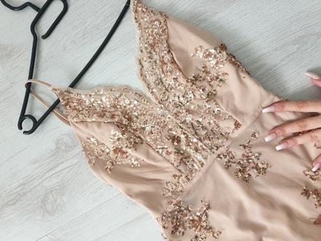 Zlaté šaty xxs/xs, xs