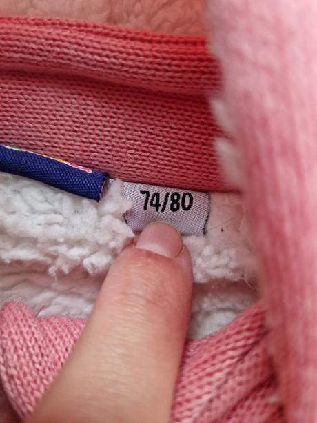 Kožušinkovy kabatik 74/80, lupilu,74