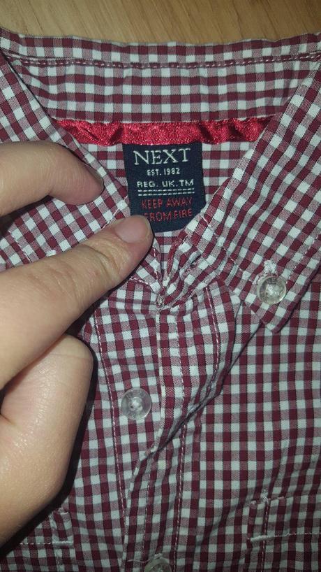 Kockovaná košeľa next , next,98