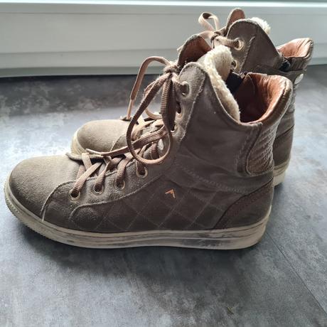 Značkové kožené topánky andrea morelli, 35