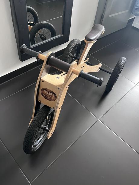 Trybike drevené odrazadlo, 