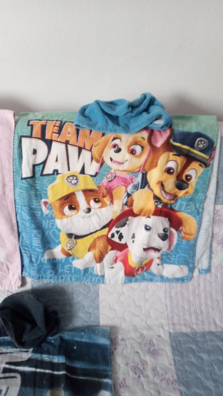 Pončo na kúpanie, paw patrol,,