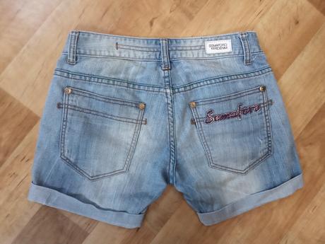 Rifľové šortky semaforo, 36