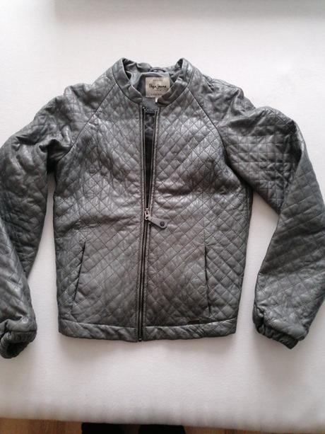 Koženková bunda, pepe jeans,s