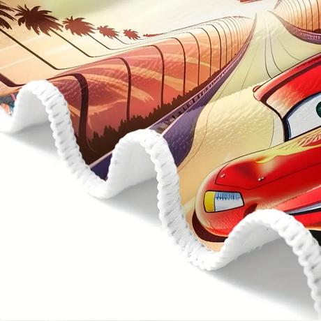 Osuška 70x150 cars dovolenka (rýchloschnúca),