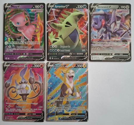 Pokémon karty "fusion strike" (13), 