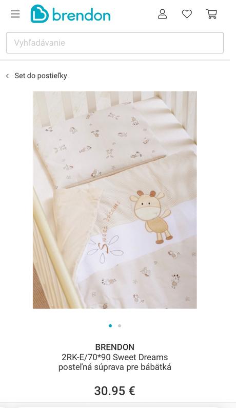 Set do postieľky brendon, šírka (cm): 70,dĺžka (cm): 90