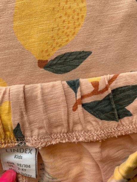 Lindex súprava citróny 98/104, lindex,104