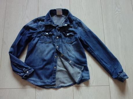 Mäkkučká riflová košela h&m, h&m,116