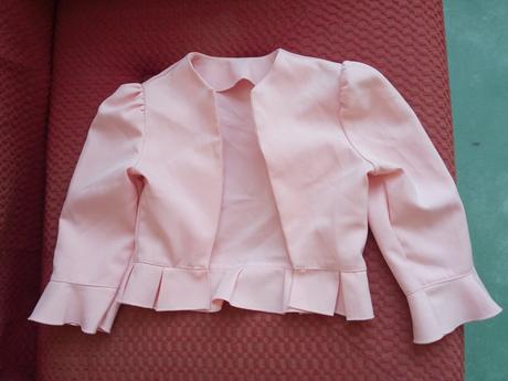 Kvetované šaty s bolerkom súprava, 122