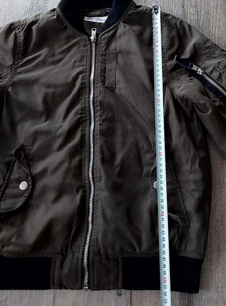Zateplená prechodná bomberka, h&m,140