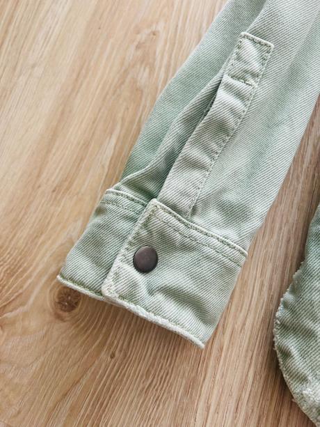 Perfektná mentolová džínsová bunda značky zara, zara,xs