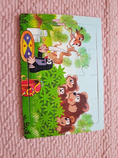 Penové puzzle krtko, 